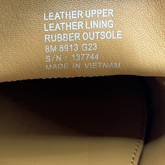 Tory Burch Mini Everly Chunky Loafers Women Size 8 M White Leather Platform NEW - Picture 8 of 8